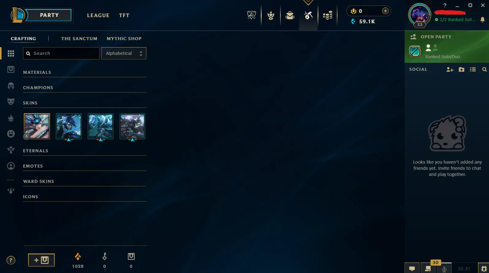 🏆 Middle East · Platinum IV Smurf ⚡ 75% Win Rate 💎 59,100 BE ♦ Full Access ♦ High Quality Account 🚚 Instant Delivery